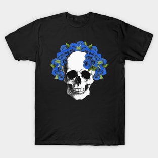 Floral Skull 10 T-Shirt